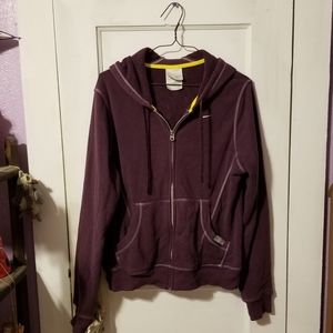 Nike Girls Purple Zipper Jacket